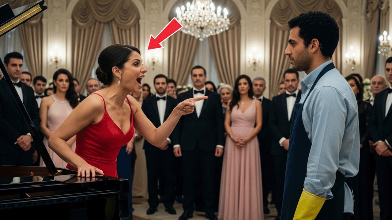 אם תנגן על הפסנתר הזה, אתחתן איתך! — התבדחה המיליארדרית… אבל הוא ניגן כמו גאון
