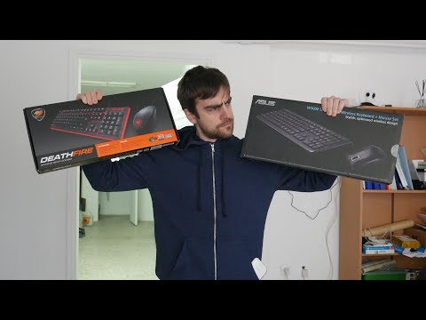 ASUS W3000 + Keysonic ACK-3400U + Cougar Deathfire Unboxing and Review - Part 1