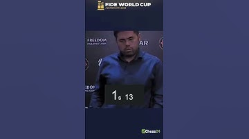 Thumbnail of In Just 2 Seconds, Hikaru Realizes That Magnus is Losing