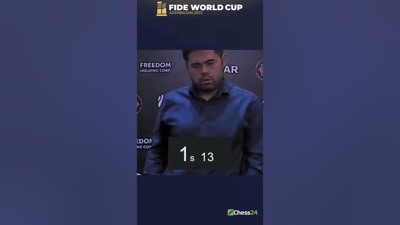 In Just 2 Seconds, Hikaru Realizes That Magnus is Losing