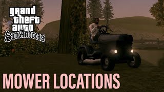 All Mower Locations in GTA San Andreas (All Platforms/Versions) screenshot 3