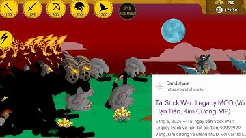 Hướng dẫn cách hack Stick war:Legacy|đơn giản cho ai cần
