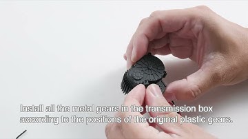 1:24 Metal Transmission Gear for FCX24 Smasher Tutorial