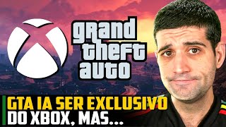 GTA ia ser EXCLUSIVO do Xbox, mas a Microsoft RECUSOU