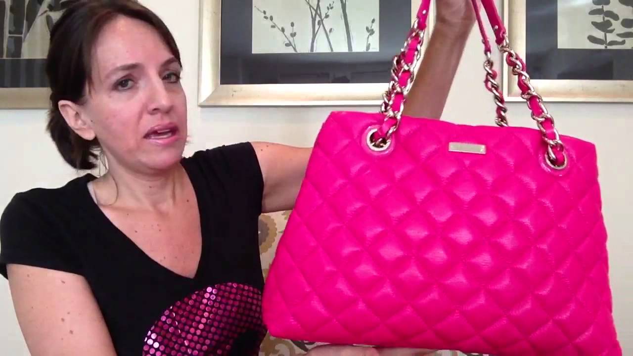 Kate Spade Tote reminds me of Chanel GST - YouTube