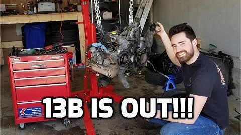 PULLING THE MOTOR ON THE FC RX-7!!!