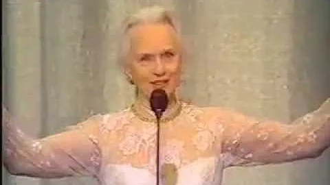 Jessica Tandy Wins 1983 Tony Award For Best Actress In A Play