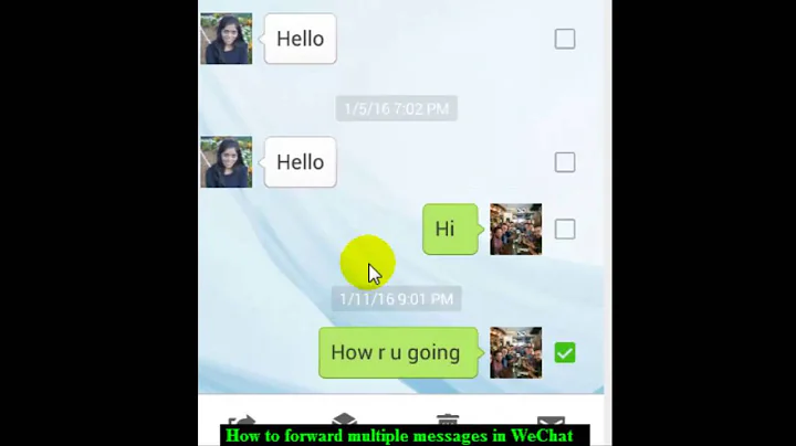 How to forward multiple messages in WeChat - DayDayNews
