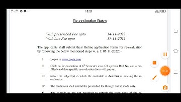 Big Update |Jammu University | UG sem 6th Result out  | Full Gazzate