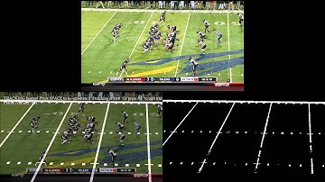 Tracking the football field