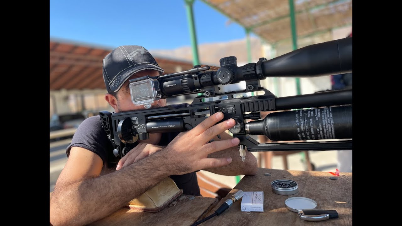 FX M3 Deadly Accurate Benchrest Shooting 55 Meters Lebanese Airgun