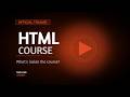 Hyper Text Markup Language(html) Course Official Trailer | HTML Course @tech_hub_academy
