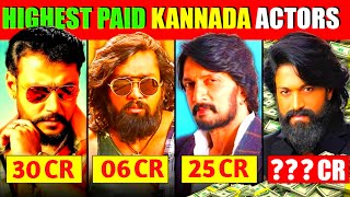 Top 10 Kannada Actors Salary 2024 | Highest Paid Actors Fees For Upcoming Movies