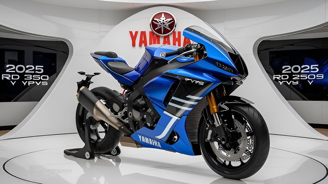 【Galaxy Autogarage】2026年ヤマハRD350ホワイトカラーショールームルック｜究極の2ストリートマシンが復活 - YouTube