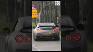 Flame Spitting Nissan R35 Gtr Loud Revs, Pops And Bangs