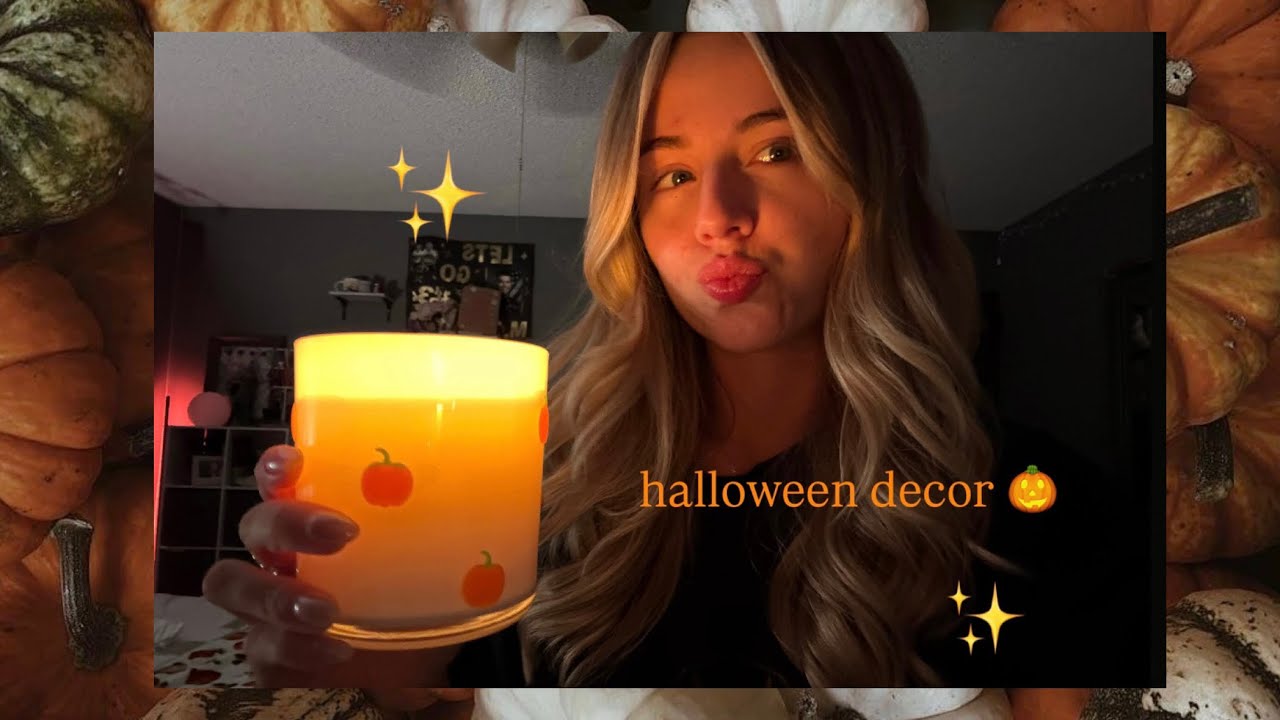 asmr halloween/fall decor 🍁🕸️🎃