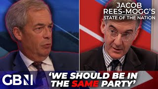 Nigel Farage and Jacob ReesMogg go HEAD TO HEAD on fixing the Tory party and uniting the right