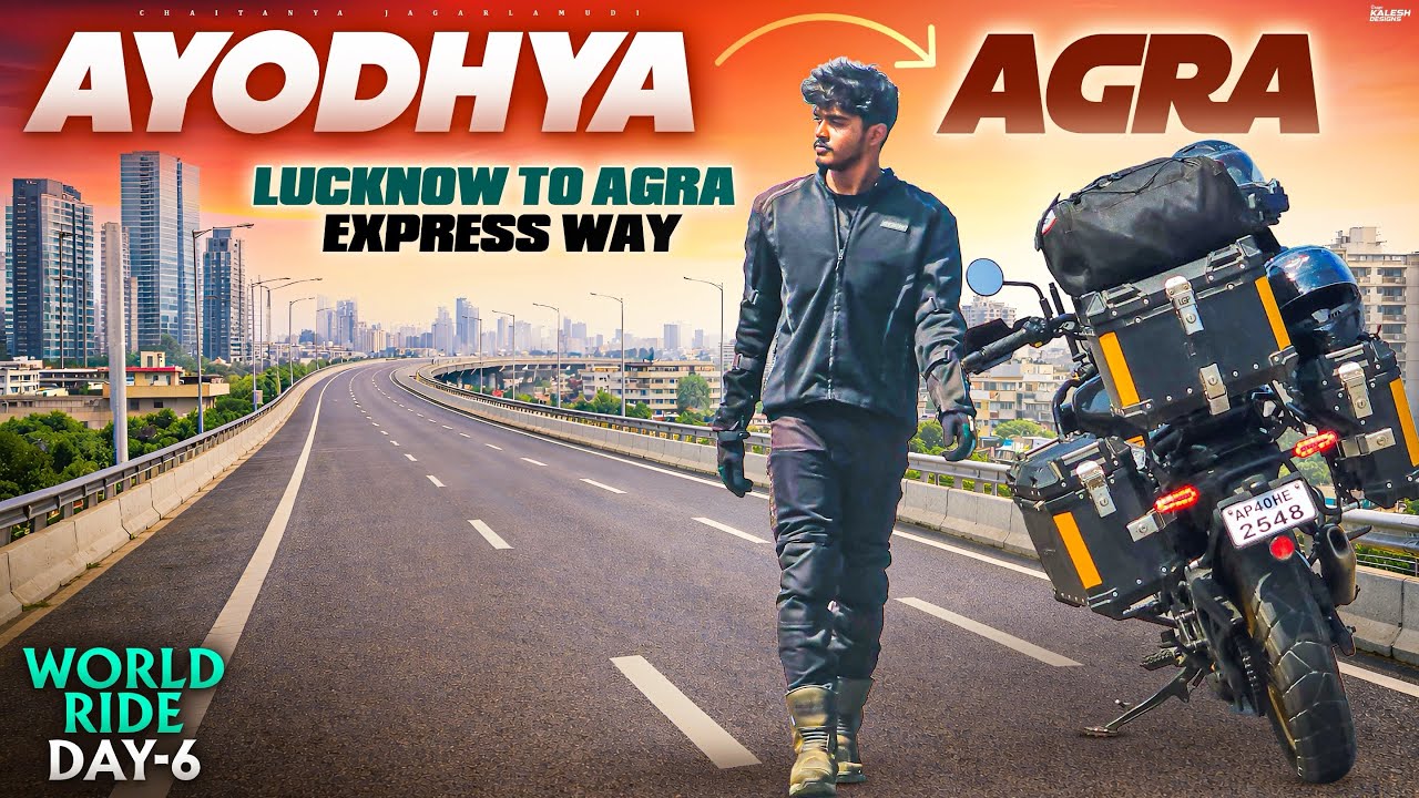 1500 giveaway only for 3 persons| Ayodhya To Agra|19 years Boy|Day-6