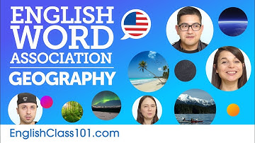 Geography Word Association with English speakers
