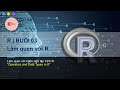 R programming | Buổi 03 - Operators và Data Types trong R