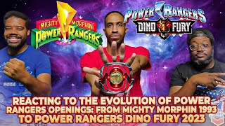 "Power Rangers Openings Reaction: Mighty Morphin 1993 to Dino Fury 2023"
