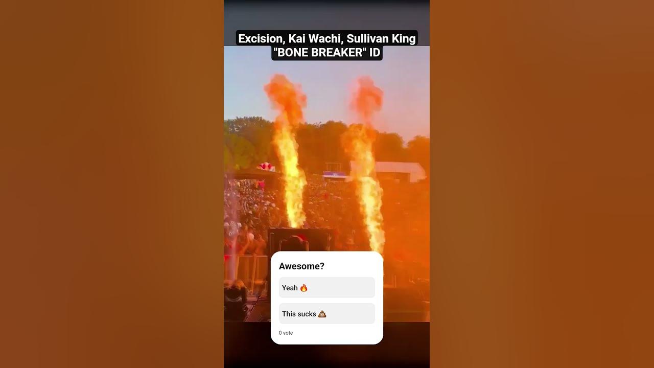 Excision & Sullivan King & Kai Wachi "BONEBREAKER" new ID 🔥 #headbangers #excision #sullivanking