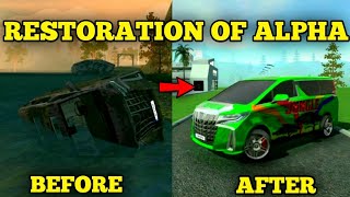 Restoration Of Accidental Toyota Alphard(Alpha) | Car Simulator 2 | New Update