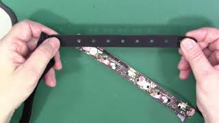 How to use Buckle Dies (CoolKatzCraft Ltd)