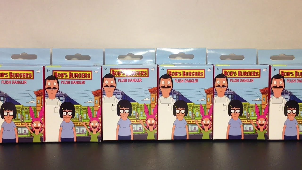 Bob's Burgers Plush Hanger Blind Boxes Toy Opening & Review YouTube