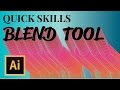 Create Amazing Blending Effects using Adobe Illustrator&#39;s Blend Tool