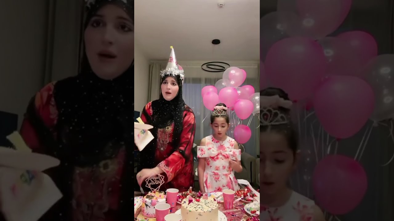 امال المرزوقى عملنا عيد ميلاد بنتى ريتال