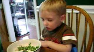 My Son Fell Asleep During Dinner...