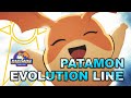 Patamon Evolution Line