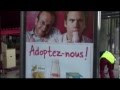 Notre 1ère campagne d'affichage "Adoptez-nous" !