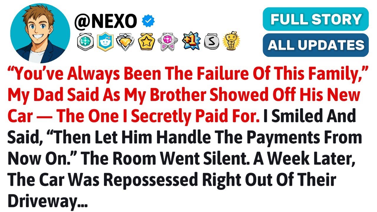 «Ты всегда был неудачником в этой семье», — сказал мой отец, когда мой брат показал...