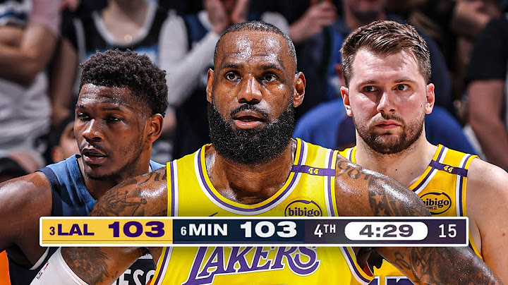 Lakers vs Timberwolves FINAL 5 Minutes 🔥 Game 3 - 2025 NBA Playoffs