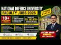 National Defence University Jobs 2026 | NDU Islamabad Faculty Jobs (Professor to Lecturer)