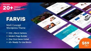 Farvis - Multipurpose WordPress Theme