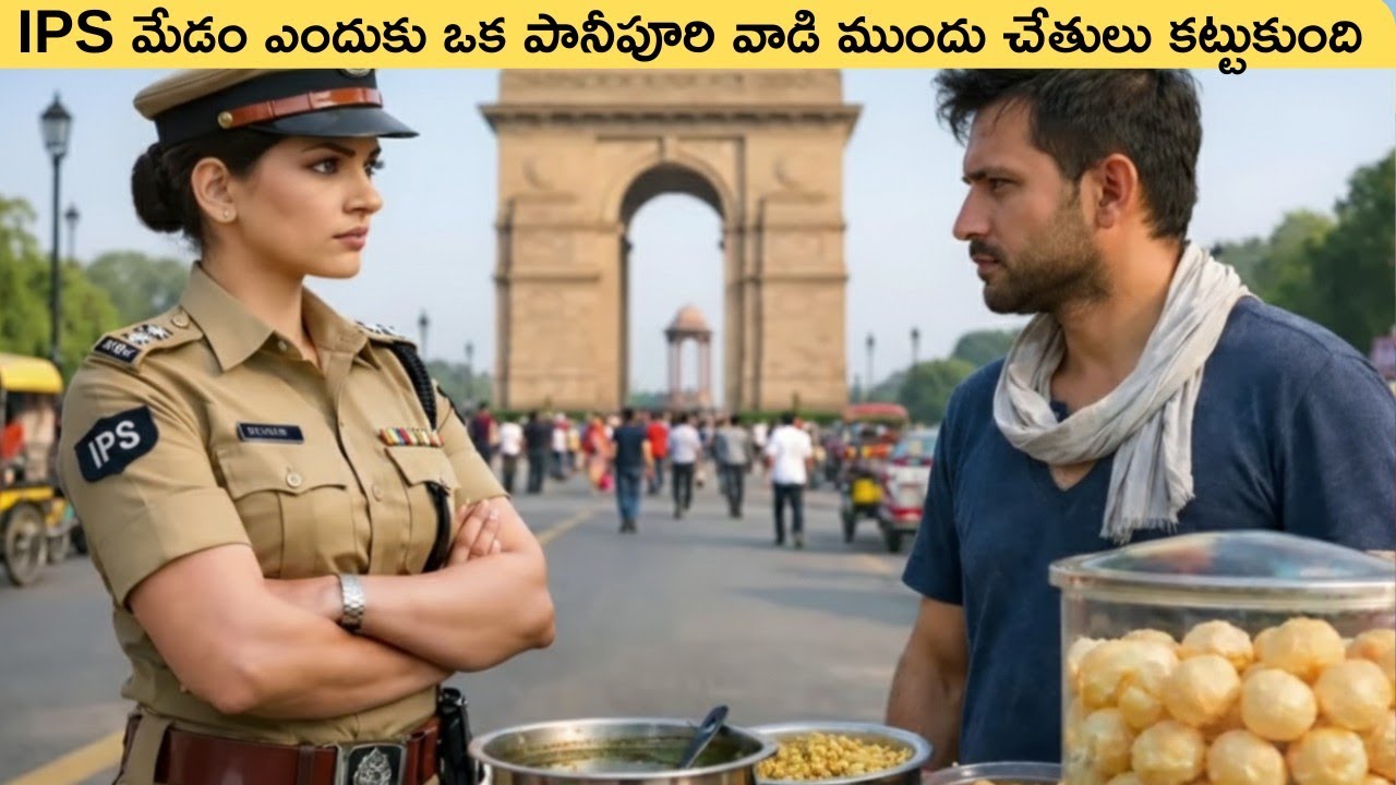 IPS మేడం ఎందుకు ఒక పానీపూరి అమ్మేవాడి ముందు చేతులు కట్టుకుంది అసలు ఏమైనది ll IPS story 