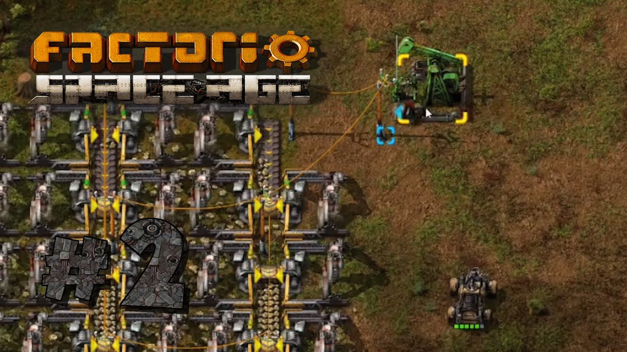 Factorio Space Age - #2 - Using the "Starter Oil" - YouTube