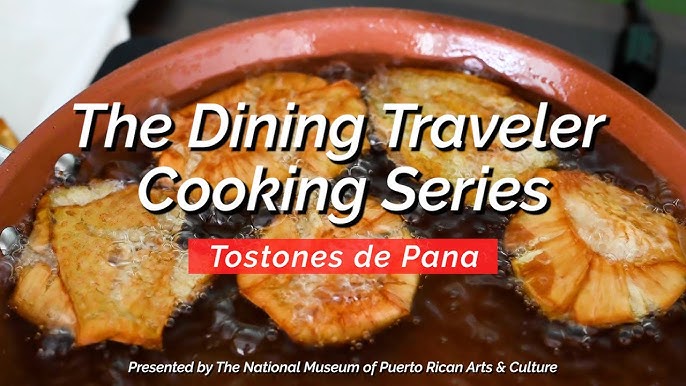 Tostones de Pana (Double Fried Breadfruit) 