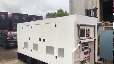 Test Run of 160 kVA Caterpillar XD160P Diesel Generator Set