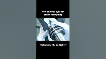 Easy Guide: Installing Cylinder Piston Sealing Rings Like a Pro