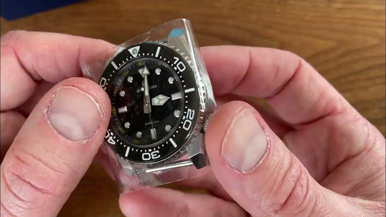 GS Service Center USA experience - Grand Seiko SBGX335 9F Divers 200m back  from service - YouTube
