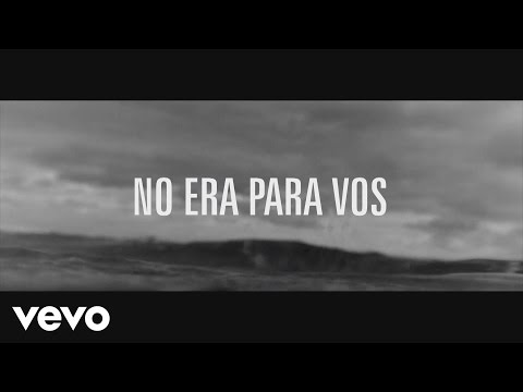 Los Fabulosos Cadillacs - No Era para Vos (Lyric Video)