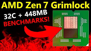 AMD Zen 7 Grimlock Full Leak: 32-Core Specs & 448MB X3D Benchmarks!