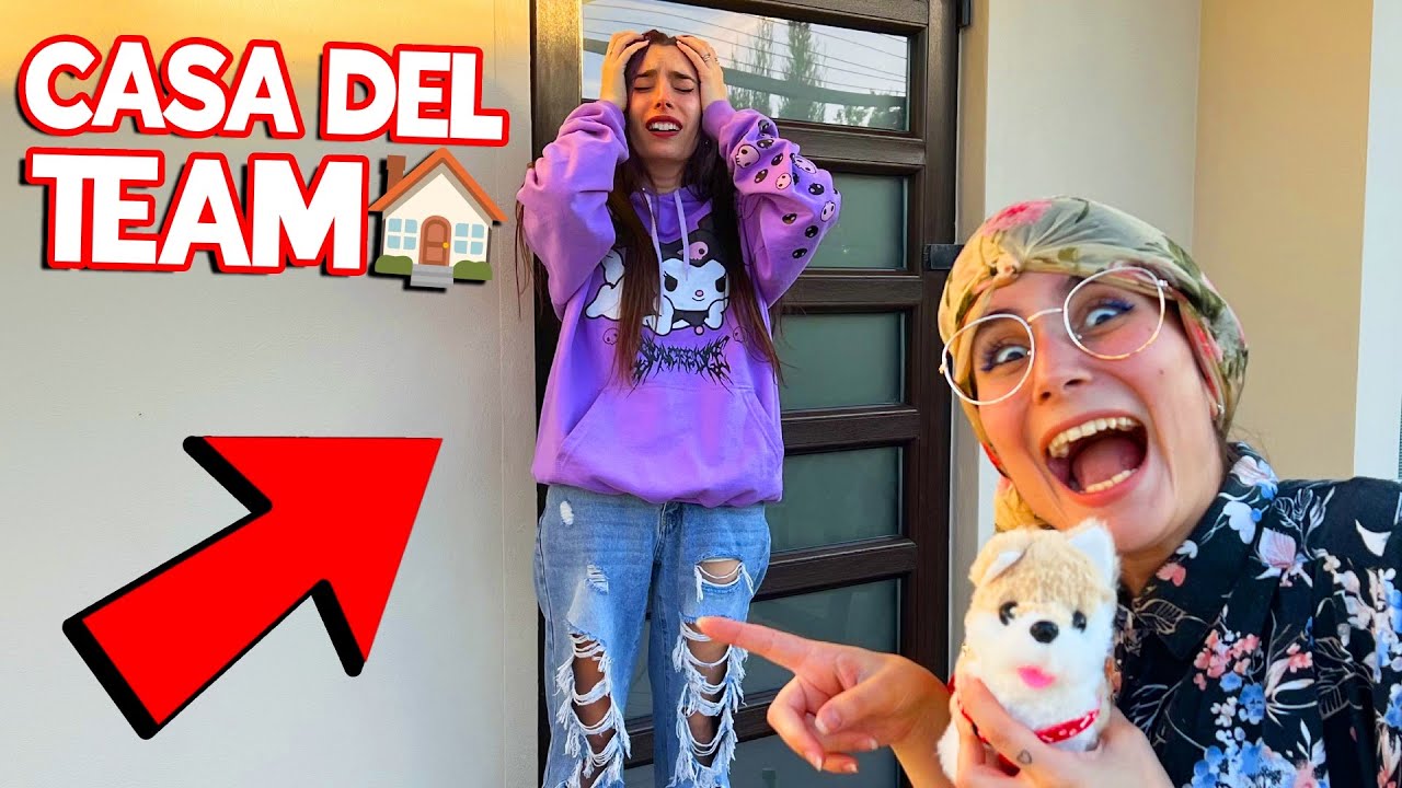 La ABUELA RITA se MUDA a la Casa del Team Anormal