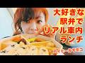 ▶662【リアル1人ランチ】▼モモコが大好きな駅弁を新幹線で食べます▼モモコの忘れ物の話▼登録者10万人まであと6千人