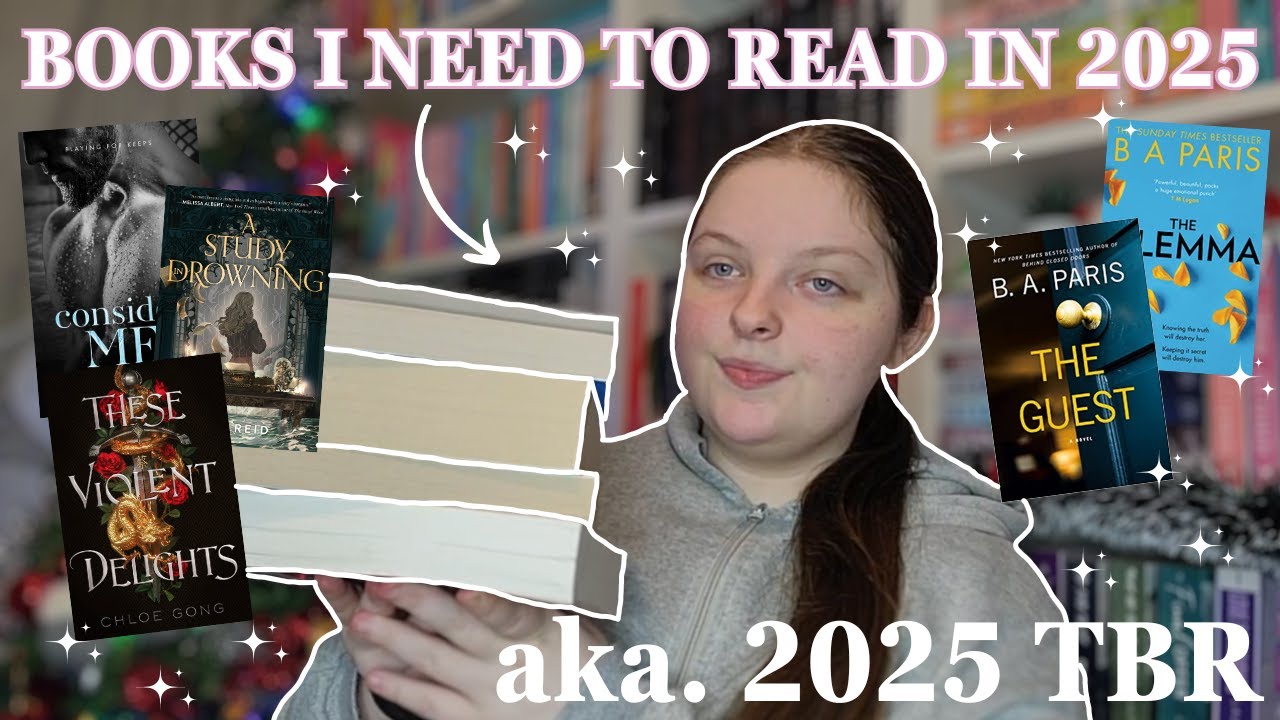 25 Books I Need To Read In 2025 📚🎀💕 aka my 2025 tbr {Bookmas Day 23 ...