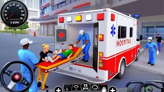 Ambulance Rescue City Driving 3D - 911 Rescue Emargency Van Simulator - Android Gameplay #3 screenshot 4